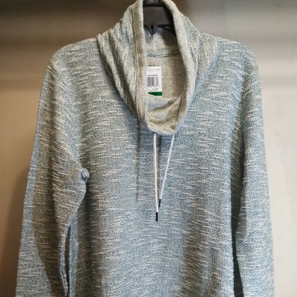 Style & CO Women's High Neck Long Sleeve Sweater